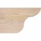 Ekena Millwork Carmel Smooth Rafter Tail, Douglas Fir, 3 1/2"W x 8"H x 12"L RFT04X08X12CAR00SDF - alternate 4